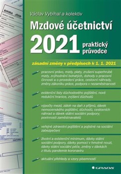 Mzdové účetnictví 2021 - Václav Vybíhal, kol. (e-kniha)