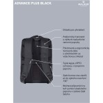 Batoh Walker Advance Plus Black