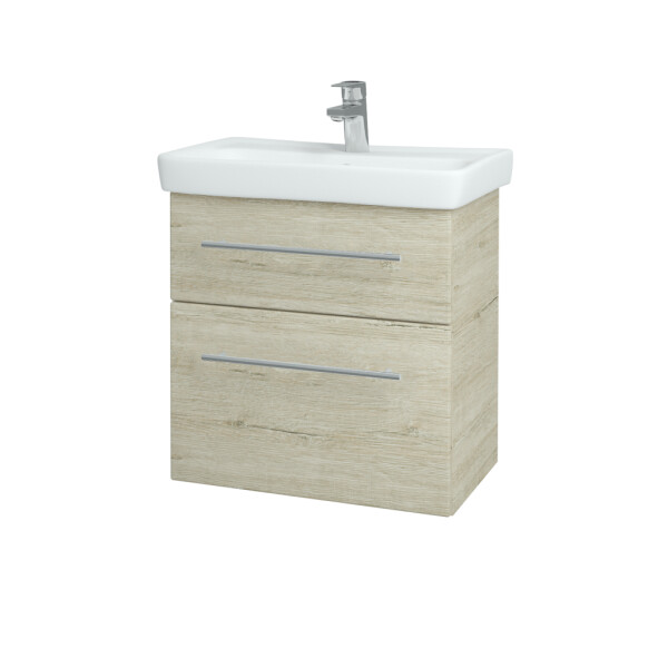 Dřevojas - Umyvadlová skříňka GO SZZ2 60 - D05 Oregon / Úchytka T02 / D05 Oregon 28148B