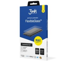 3mk FlexibleGlass Max Hybridní sklo pro Apple iPhone 12 Pro Max černá (5903108292283)