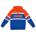 Mitchell & Ness Pánská mikina Florida Gators NCAA Head Coach College Vault Hoodie - Modrá Velikost: S