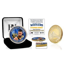 Mince Golden State Warriors NBA Stephen Curry Bronze