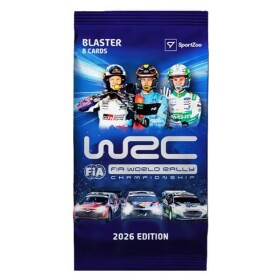 2026 FIA WRC World Rally Championship Blaster Balíček - karty automobilových závodů
