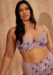 Dámská podprsenka model 17242582 42 DD Purple 95 E - Panache