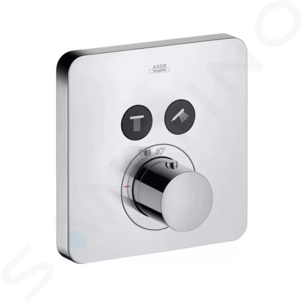 AXOR - ShowerSelect Termostat pod omítku pro 2 spotřebiče, chrom 36707000