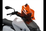 Bmw CE 04 22-26 Skútr plexi Powerbronze 455 mm - černá
