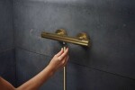 HANSGROHE - Ecostat Fine Termostatická sprchová baterie, kartáčovaný bronz 13324140