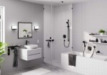 HANSGROHE - Logis Umyvadlová baterie, EcoSmart, matná černá 71258670