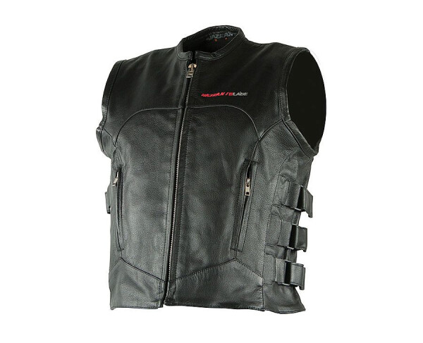 Kožená vesta Nazran Blade black - 6Xl / černá