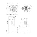 Mereo Kartuš pro baterie CB401D