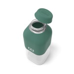 Monbento Lahev Monbento Positive Green Forest 330 ml, zelená barva, plast
