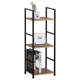 Regál, mdf, hnědá, GD-213 OAK