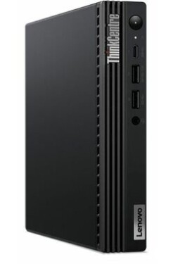 Lenovo ThinkCentre M70q Gen 4 černá / Intel Core i3-13100T 2.5GHz / 8GB / 256GB SSD / Intel UHD / W11P (12E30007CK)