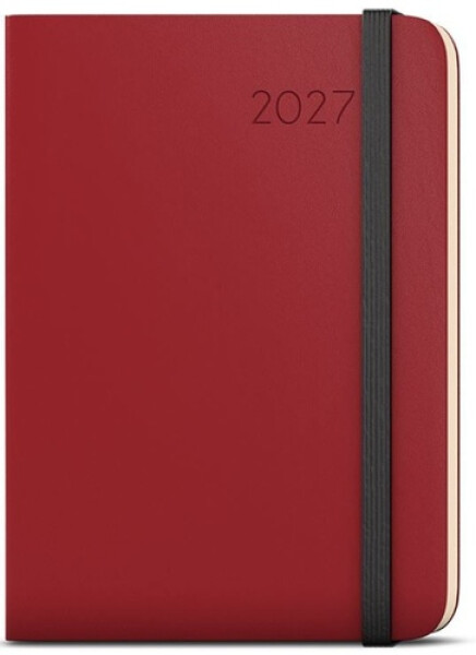 Denní diář 2027 David Hemingway A5 bordó