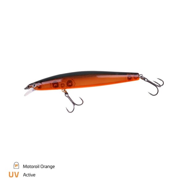 Zeck Wobler Zander Laufer 105 - Motoroil Orange,Zeck Wobler Zander Laufer 105 - Motoroil Orange
