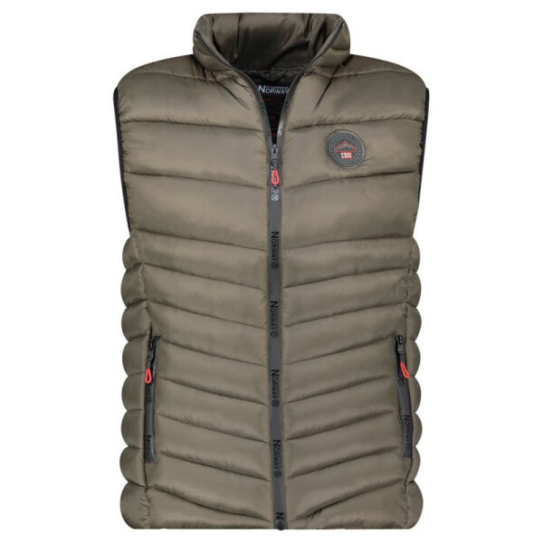 Pánská vesta vesta DB 096 M WY6178H/GN Khaki-Tmavě zelená - Geographical Norway XL khaki-tm.Zelená