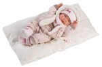 Llorens 73882 NEW BORN - realistická panenka miminko s celovinylovým tělem - 40 cm