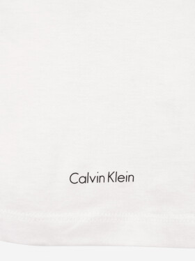 Pánské tričko 000NB4012E 100 3pk bílá - Calvin Klein L bílá/potisk