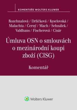 Úmluva OSN smlouvách mezinárodní koupi zboží Komentář