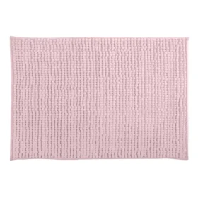 MSV CHENILLE koupelnová předložka 40 x 60 cm pastelově růžová / mikrovlákno / protiskluzová