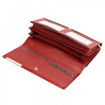 Dámská kožená peněženka Gregorio Ludva, červená