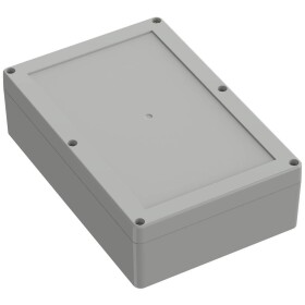 TRU COMPONENTS TC-10861000 univerzální pouzdro 209.70 x 139.80 x 60 ABS světle šedá 1 ks