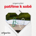 Origami přání Patříme sobě