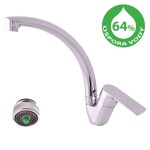 RAV Slezák - VLTAVA ECO - Dřezová baterie, Chrom, 1/2" VTE406.5/3