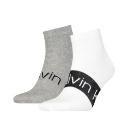 Ponožky Calvin Klein 2Pack 701218712001 Grey/White 39-42