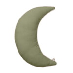 Ferm Living Dekorativní polštář Moon Tea Green 47 cm, zelená barva, textil