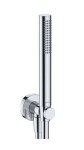 DURAVIT - Sprchy Set sprchové hlavice, kolínka a hadice, chrom UV0762002010