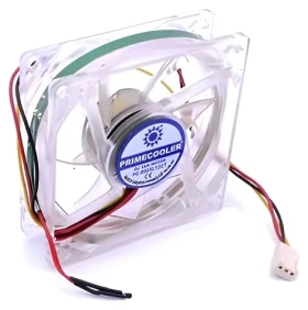Primecooler PC-L802512ST modrá / Ventilátor do PC / 80 mm / 3pin / 2400 rpm / LED