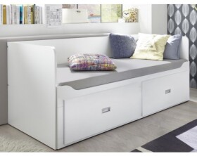 Rozkládací postel se zásuvkami Bergen 80x200 cm