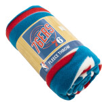 Great Branding Deka Philadelphia 76ers NBA Campaign Fleece Throw 127 x 152 cm