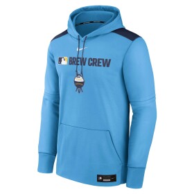 Nike Pánská mikina Milwaukee Brewers MLB 2025 City Connect Authentic Therma Hoodie Velikost: 2XL