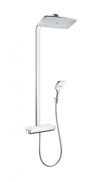 HANSGROHE - Raindance Select E Sprchový set s termostatem, 36 cm, bílá/chrom 27112400