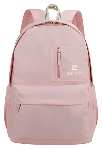Bestlife COL-Rainbow růžová / Batoh pro notebook do 15.6" / polyester (BB-3591PI)