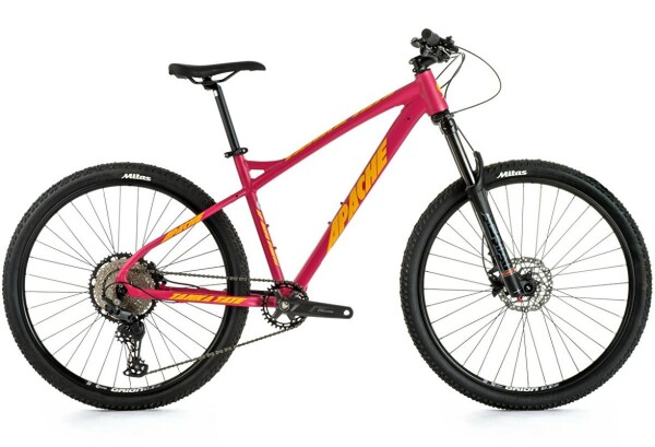 APACHE Tanka Tate A1 (27,5"), barva růžová, model 2025, rám S - ZDARMA dopravné, seřízení a odborná montáž! (Záruka nejlepší ceny. Nalezli jste někde lepší cenu? Napište nám a zkusíme ji trumfnout!)