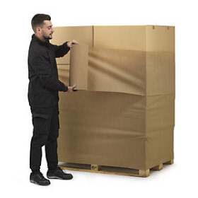2 x Napínací stretch papír šířka 450mm, délka 150m, ze 100% recyklovaný, neprůhledný | RAJA