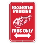 Mustang Cedule Detroit Red Wings NHL 10x15 Parking