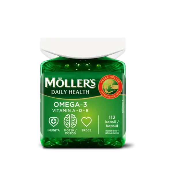 Omega-3 Double - Möller‘s (112 kaps.) (73420-1-112caps)