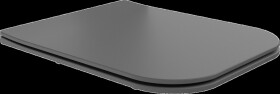 MEXEN - Madox WC sedátko Soft Close slim, duroplast, szara ciemna mat 39154061