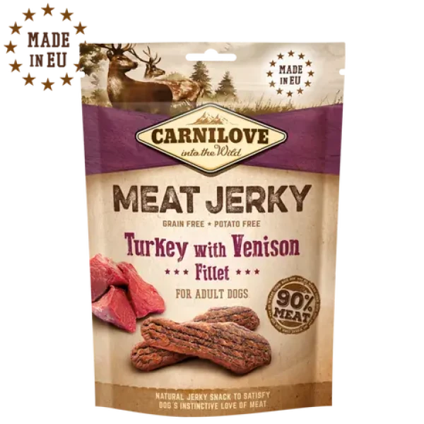 Carnilove Jerky Venison & Turkey Fillet 100 g