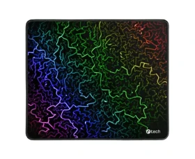 C-TECH ANTHEA ARC barevná / Herní podložka pod myš / 320x270x4mm / obšité okraje (GMP-01ARC)