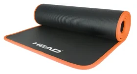 HEAD Fitness podložka extra velká černo-oranžová / Fitness podložka / NBR / 180x78 cm / 10 mm