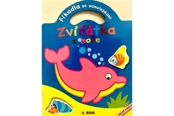 Říkadla Zvířátka moře se samolepkami