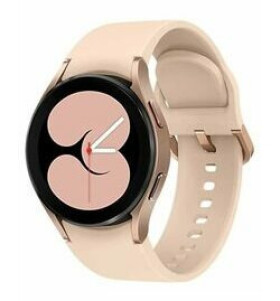 Rozbaleno - SAMSUNG Galaxy Watch 4 (40 mm) růžově-zlatá / Chytré hodinky / AMOLED / Wi-Fi / Bluetooth / NFC / GPS / / rozbaleno (SM-R860NZDAEUE.rozbaleno)
