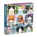 Mudpuppy Puzzle Bookish Cats