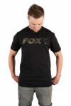 FOX Tričko Black/Camo Print T-Shirt XXXL (CFX024)