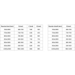 MEXEN/S - Exo sprchový kout dveře křídlové 95 x 75, transparent, chrom 817-095-075-01-00